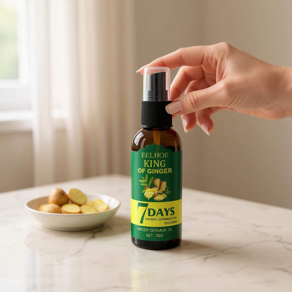 Ginger Hair Serum Spray