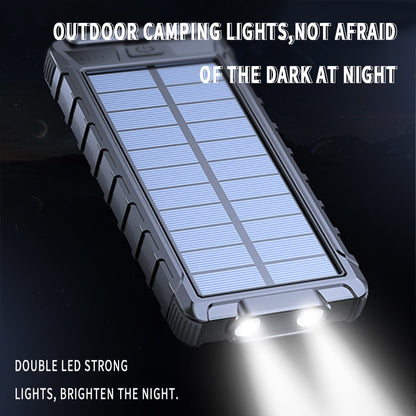 Solar Powered Portable Bank 20000mAh Charger