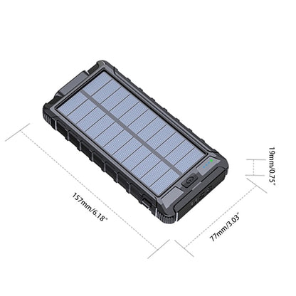 Solar Powered Portable Bank 20000mAh Charger